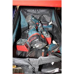 BAG OF BOSCH CORDELSS DRILLS