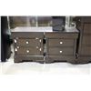 Image 2 : 6 DRAWER DRESSER WITH 2 SECRET HIDDEN DRAWERS, MIRRIOR AND 2 NIGHTSTANDS