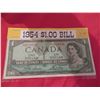Image 1 : 1954 $1.00 banknote extremely fine