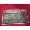 Image 1 : 1967 $1.00 banknote centennial year unc.