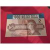 Image 1 : 1986 $2.00 Canadian banknote – unc