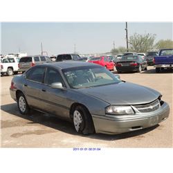2005 - CHEVROLET IMPALA // TEXAS REGISTRATION ONLY