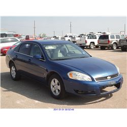 2006 - CHEVROLET IMPALA // REBUILT SALVAGE // TEXAS REGISTRATION ONLY
