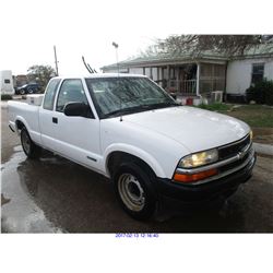 2002 - CHEVROLET S10 PICKUP