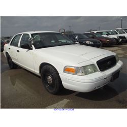 2011 - FORD CROWN VICTORIA