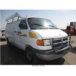 1998 - DODGE RAM VAN