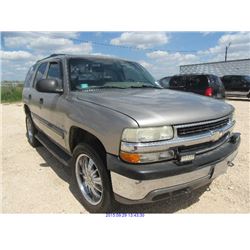 2001 - CHEVROLET TAHOE