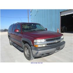 2001 - CHEVROLET SUBURBAN