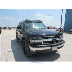 2002 - CHEVROLET TAHOE