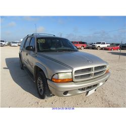 2001 - DODGE DURANGO
