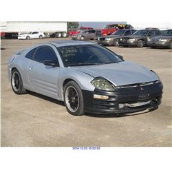 2002 - MITSUBISHI ECLIPSE// REBUILT SALVAGE//