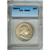 1963-D FRANKLIN SILVER 50 CENTS  ICG MS65