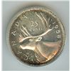 Image 4 : CANADA 1958 SILVER 25 CENTS  ICG PL66