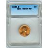 1954-D LINCOLN WHEAT CENT ICG MS-67 RED  RARE THIS NICE!