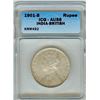 INDIA 1901-B SIVER RUPEE ICG AU58  KM#492