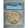 1924-S PEACE SILVER DOLLAR  ICG MS61