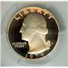 Image 3 : 1979-S WASHINGTON 25 CENTS -TYPE 2- PCGS PR70 DEEP CAMEO