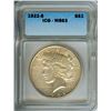 1922-S PEACE SILVER DOLLAR  ICG MS63