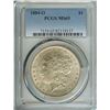 Image 1 : 1884 MORGAN SILVER DOLLAR  PCGS MS65