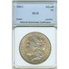 Image 1 : 1898-O MORGAN SILVER DOLLAR  NNC MS-65
