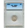 Image 1 : CANADA 1894 SILVER 5 CENTS  ICG MS62