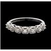 Image 2 : 0.20 ctw Diamond Ring - 14KT White Gold