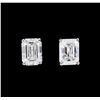 Image 1 : 2.01 ctw Diamond Earrings - 14KT White Gold