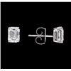 Image 2 : 2.01 ctw Diamond Earrings - 14KT White Gold