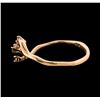 Image 3 : 0.07 ctw Diamond Ring - 14KT Rose Gold