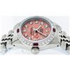 Image 6 : Rolex Stainless Steel VVS Diamond and Ruby DateJust Ladies Watch