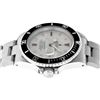 Image 6 : Rolex Stainless Steel Ruby and Diamond Submariner Men's Watch