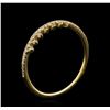 Image 4 : 0.1 ctw Diamond Ring - 14KT Yellow Gold