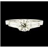 Image 4 : 1.23 ctw Diamond Ring - Platinum