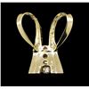 Image 2 : 0.50 ctw Diamond Pendant - 14KT Yellow Gold
