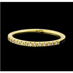 0.14 ctw Diamond Ring - 14KT Yellow Gold