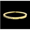 Image 3 : 0.14 ctw Diamond Ring - 14KT Yellow Gold