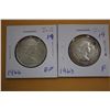 Image 1 : 1963; 1966 Cdn. One Dollar Coins
