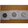 Image 1 : 1939; 1968; 1966 Cdn. Twenty-five Cent Coin