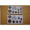 Image 1 : 1968; 1969 Cdn. Coin Sets