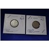 Image 2 : 1903; 1907 Cdn. Small Five Cent Coins - .925 Silver