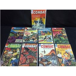 WAR STORIES COMBAT & MARINES COMIC BOOK LOT
