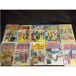 MMMMILLIE & ARCHIE COMIC BOOK LOT