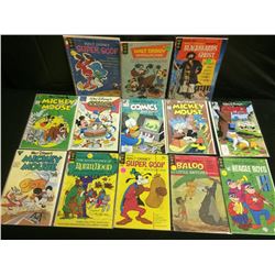 WALT DISNEY COMIC BOOK LOT