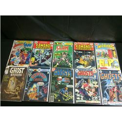 DC GHOST COMIC BOOK LOT