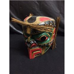 AUTHENTIC JIMMY JOSEPH 3 SIDED NATIVE MASK