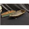 Image 1 : HAND CARVED NATIVE ART CANOES