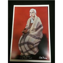 SIGNED NATIVE ART SIYAM SLAHLI (HIGH CLASS LADY) BY STAN GREENE