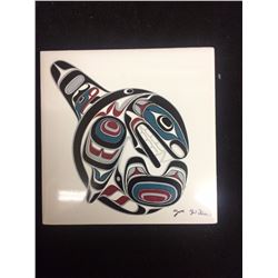 SIGNED NATIVE ART PRINT BY JOE WILSON