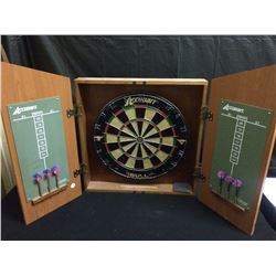 ACCUDART DART BOARD W/ DARTS