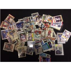 LARGE HOCKEY & FOOTBALL TRADING CARDS LOT